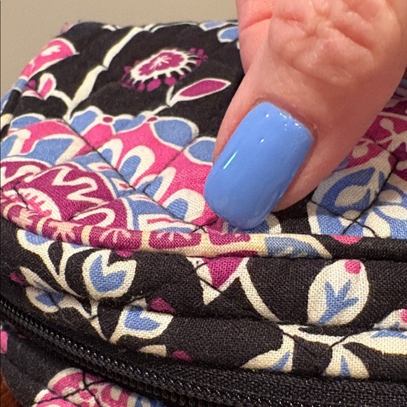 Vera Bradley Medium Cosmetic Bag Alpine Floral - Picture 12 of 12